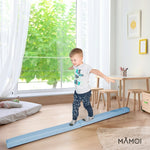 MAMOI® Poutre gymnastique pliable pour enfant (longueur de la pièce 200 cm), Accessoires de gym pour enfants, Poutres anti-dérapant et pratique à transporter-4