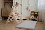 MAMOI® Triangle descalade interieur pour enfant, Mur escalade intérieur en bois pour bebe à partir de 1/2/3 an, Motricité libre montessori-5